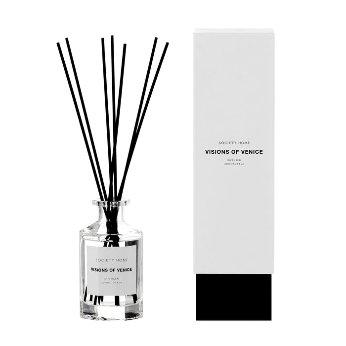 Society Home Visions of Venice Scented Diffuser 200ml White