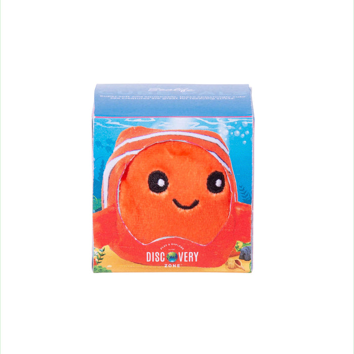 Discovery Zone Squishy Cube Pals- Sealife CDU 6pcs/3 Assorted
