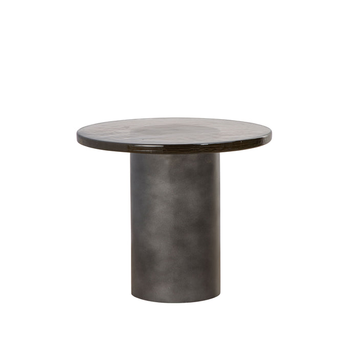 Grand Designs Axen Side Table Black & Grey