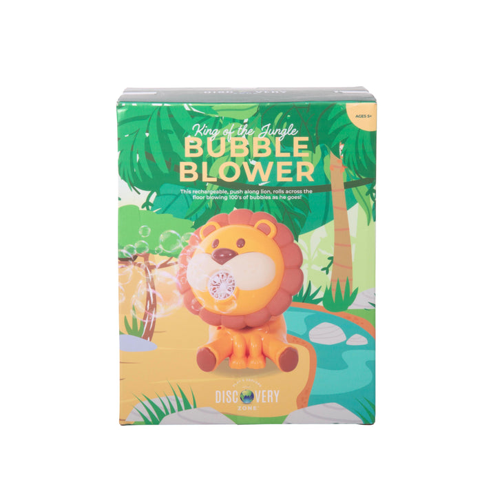 Discovery Zone King of the Jungle Bubble Blower Brown