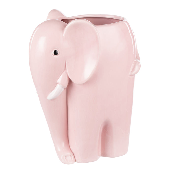 Emporium Brynlee Elephant Vase Tall Pink