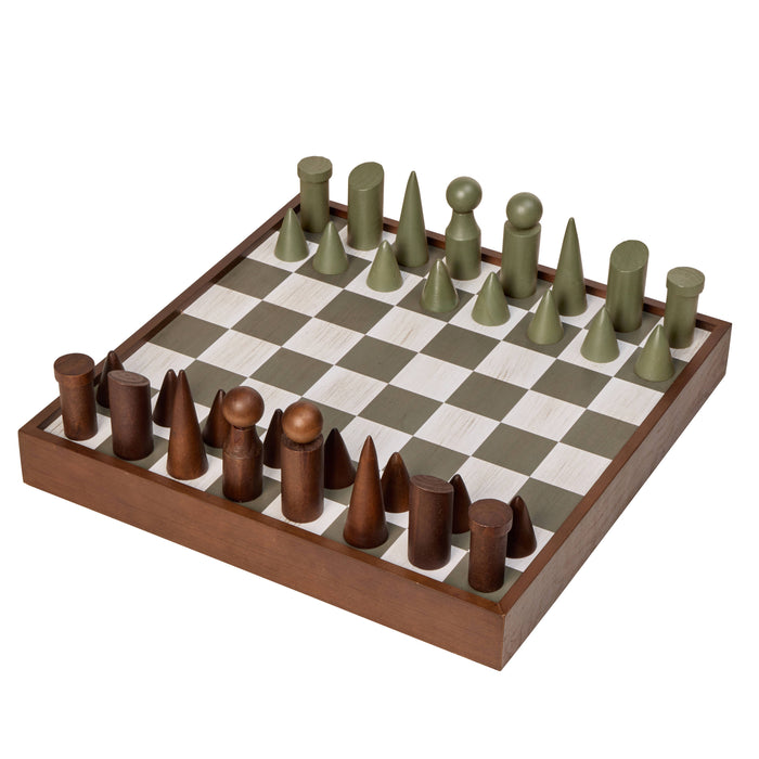 Amalfi Nelson Chess Set Multi-Coloured