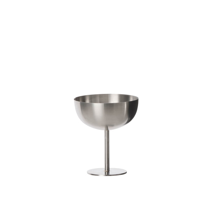 Davis & Waddell Vero Coupe Glass 2pcs Set Silver