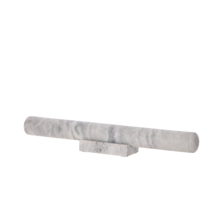 Davis & Waddell Nuvolo Marble Pastry Rolling Pin & Base White & Grey