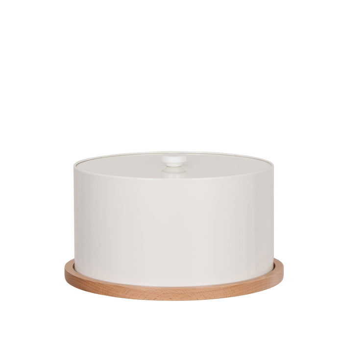 Davis & Waddell Daylesford Cake Tin with Wooden Board Cream