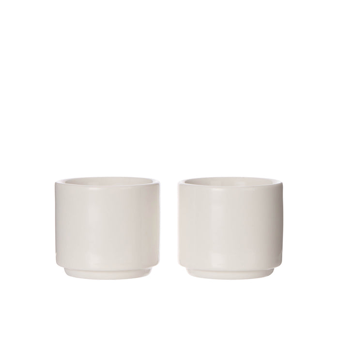 Davis & Waddell Portsea Salt & Pepper Shaker Set White