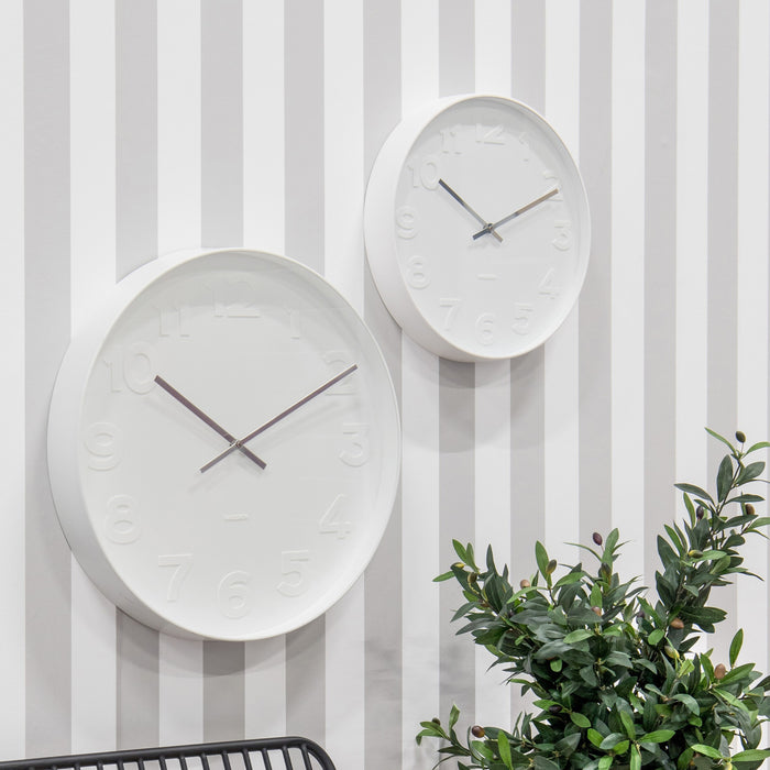 Karlsson Mr White Wall Clock White 38x38x6cm