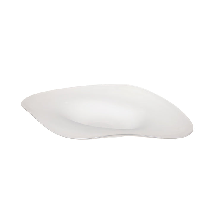 Grand Designs Iver Glass Plate White Frosted