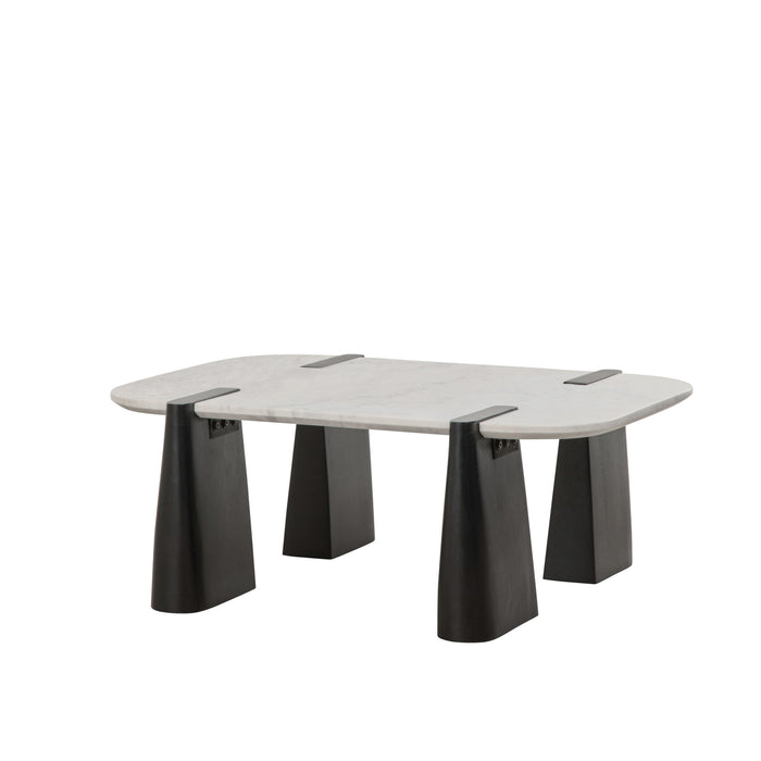 Grand Designs Dray Coffee Table Black & White