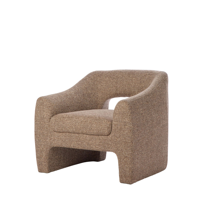 Amalfi Wells Chair Brown & Taupe