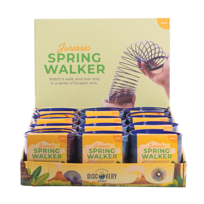 Discovery Zone Spring Walker Jurassic CDU 12pcs/3 Assorted