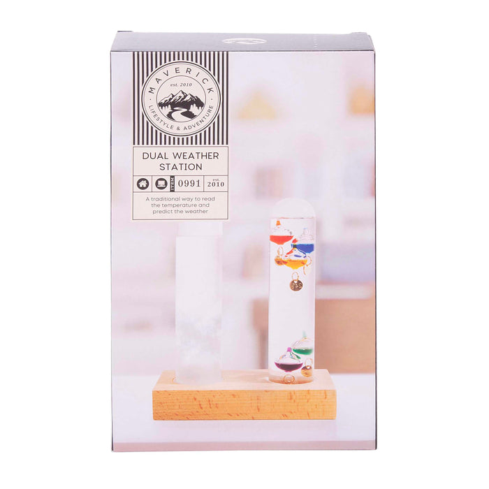 Maverick Dual Weather Station Clear