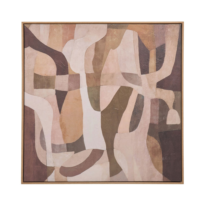 Amalfi Canyon Shapes Wall Art Multi-Coloured