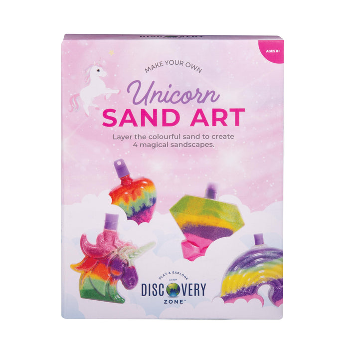Discovery Zone Make Your Own Unicorn Sand Art Multi-Coloured