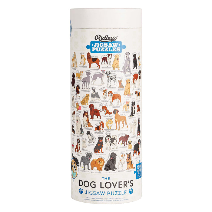 Ridleys Dog Lover's 1000 Piece Jigsaw Puzzle Multi-Coloured