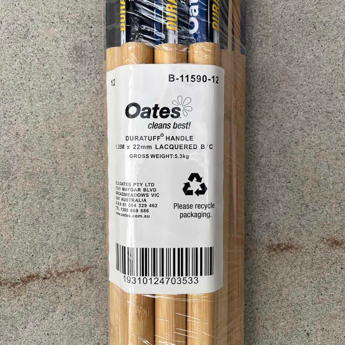 Oates B-11590-12 Bb Hdle 1.35Mx22mm Laq B/C (Pack of 12)