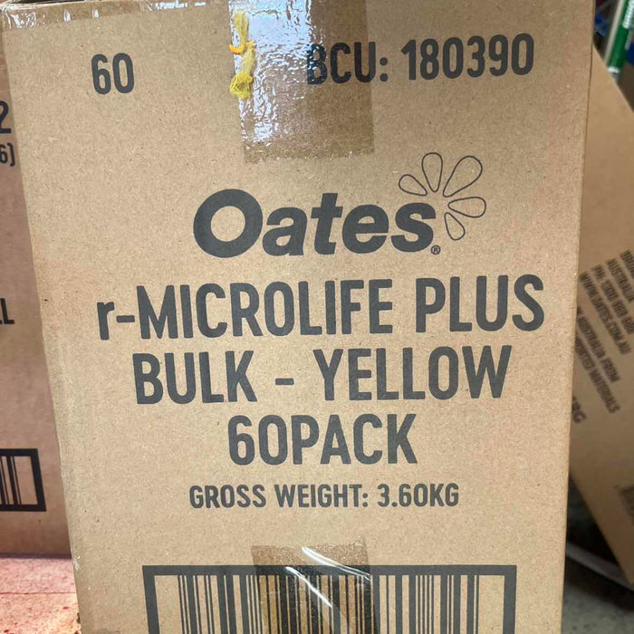 Oates r-MicroLife Plus Bulk 60pk