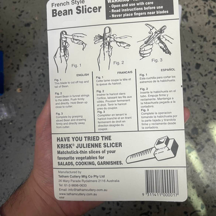 Dline Krisk Bean Slicer