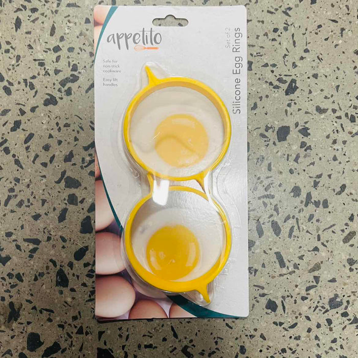 PANSAFE EGG RINGS SET 2 YELLOW