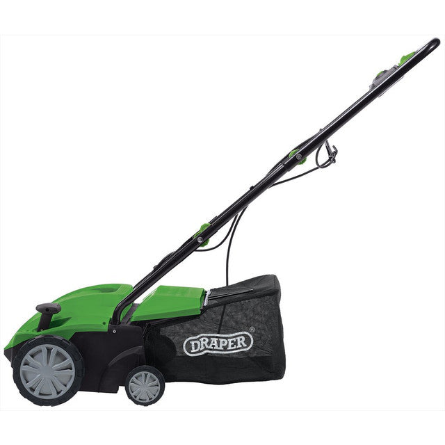 DRAPER 230V 2-in-1 Lawn Aerator and Scarifier, 320mm, 1500W