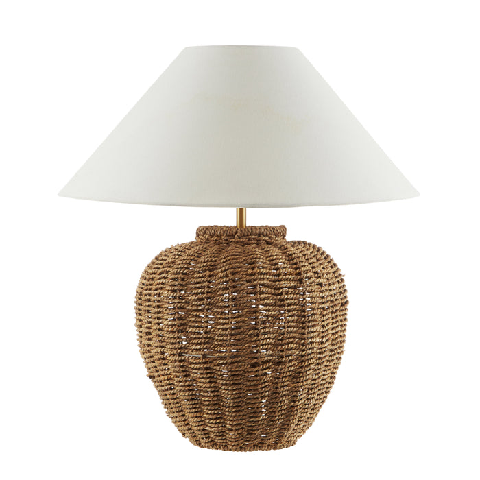 Amalfi Amaya Weave Table Lamp Natural