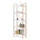 Umbra Bellwood Freestanding Shelf 5 Tier White & Natural