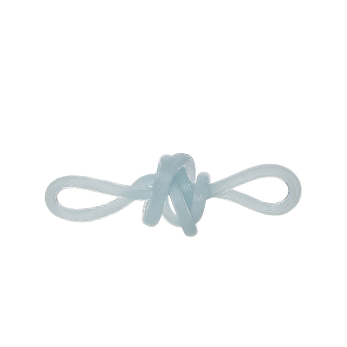 Amalfi Billie Glass Knot Sculpture Blue