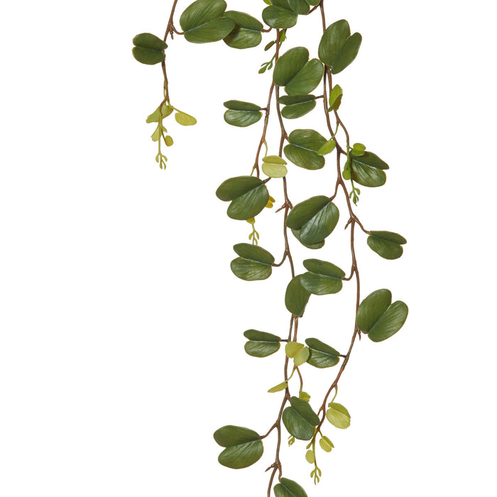 Rogue String of Hearts Hanging Green