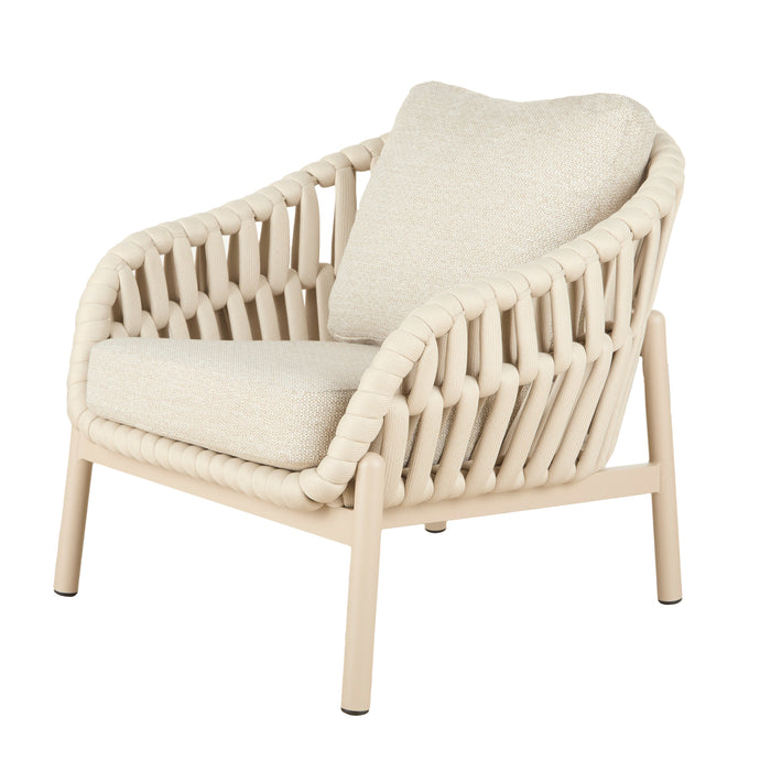 Grand Designs Elwood Outdoor Chair Cream