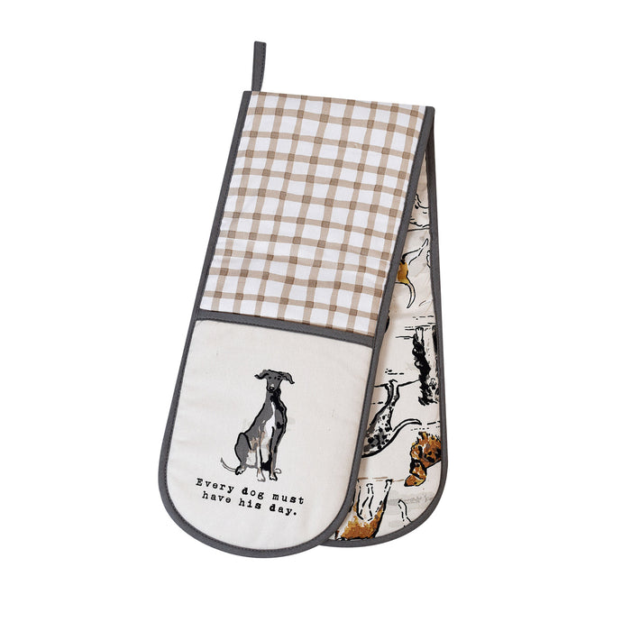 Ulster Weavers Country Dogs Double Oven Glove Multi-Coloured