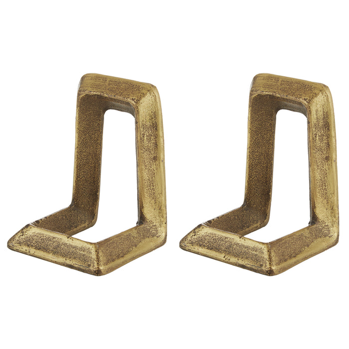 Amalfi Harlow Bookends Gold
