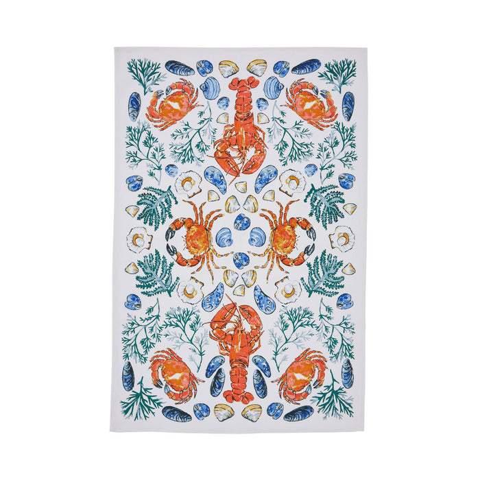 Ulster Weavers Shellfish Tea Towel Multi-Coloured
