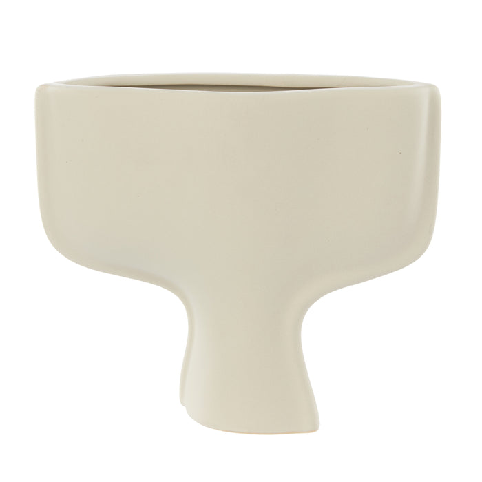 Emporium Kasper Geo Collection Vessel Off White