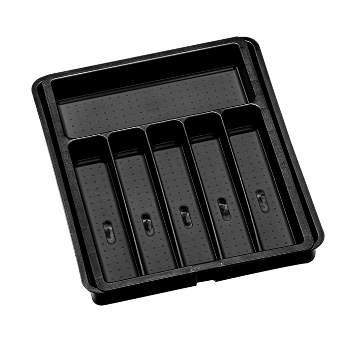 EXPANDABLE CUTLERY TRAY 40.6 X 33.7 X 5.1CM CARBON