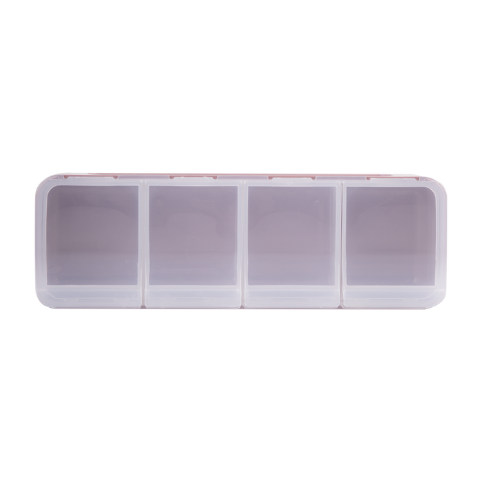 4 COMPARTMENT SNACKLE BOX PINK