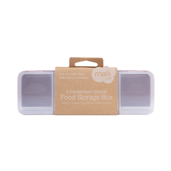 4 COMPARTMENT SNACKLE BOX PINK