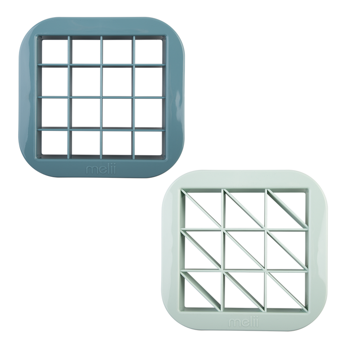 BITE SIZE SANDWICH CUTTERS SET 2 BLUE - MINT