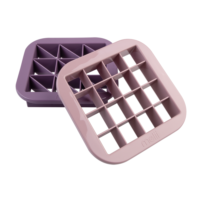 BITE SIZE SANDWICH CUTTERS SET 2 PINK - PURPLE