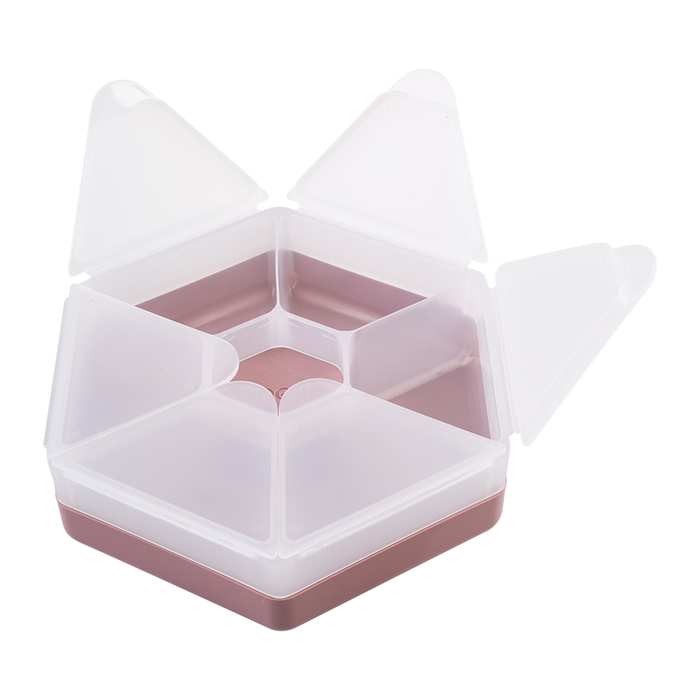 HEXAGON SNACKLE BOX PINK