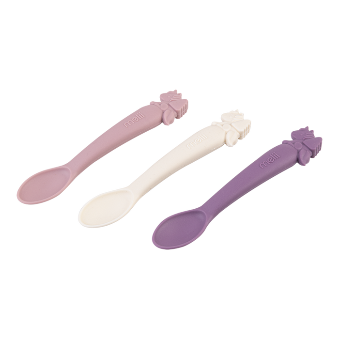 SILICONE SPOONS 3PK UNICORN