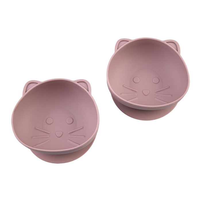 SILICONE SUCTION BOWLS 2 PK CAT