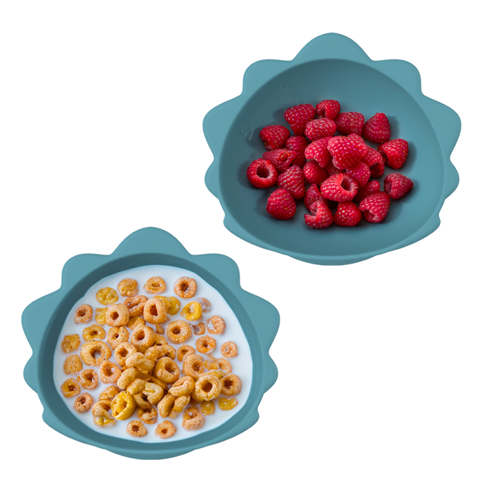 SILICONE SUCTION BOWLS 2 PK DINOSAUR