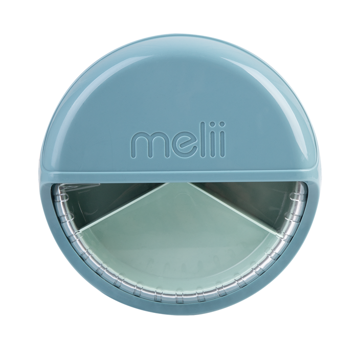 SPIN SNACK CONTAINER BLUE