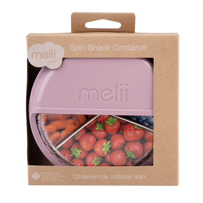 SPIN SNACK CONTAINER PINK