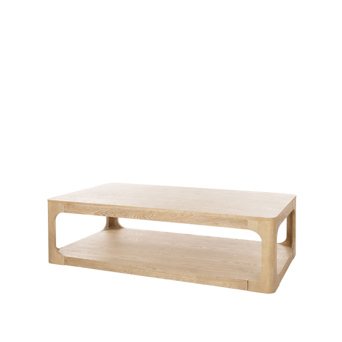 Amalfi Owen Coffee Table Natural Wash