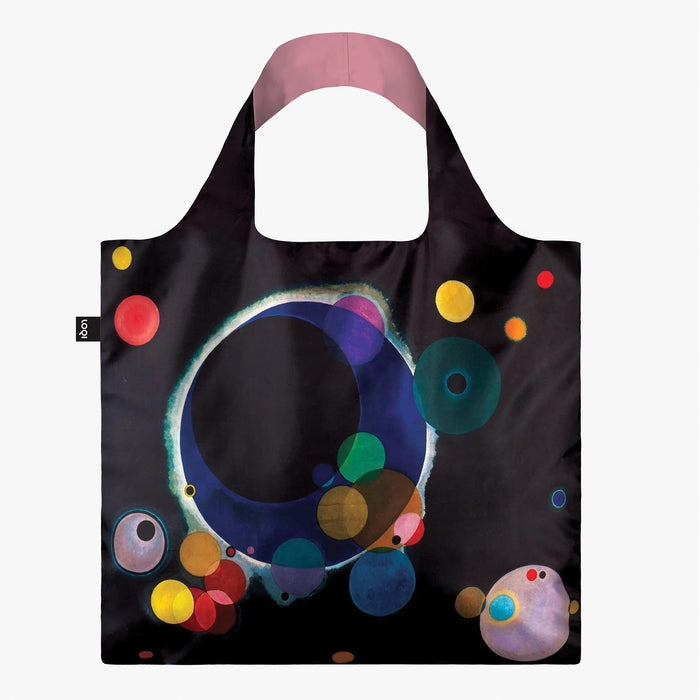 LOQI Wassily Kandinsky Several Circles Bag Multi