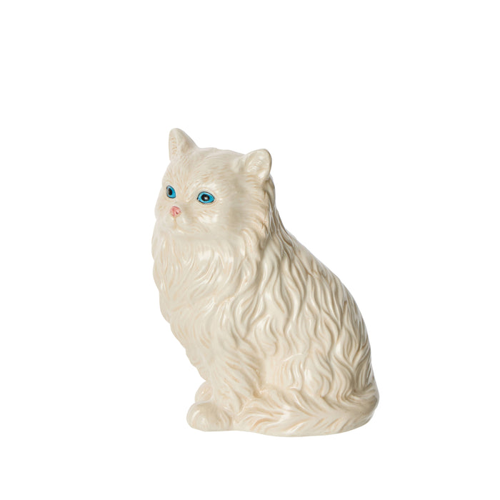 Emporium Scarlette Cat Vase White