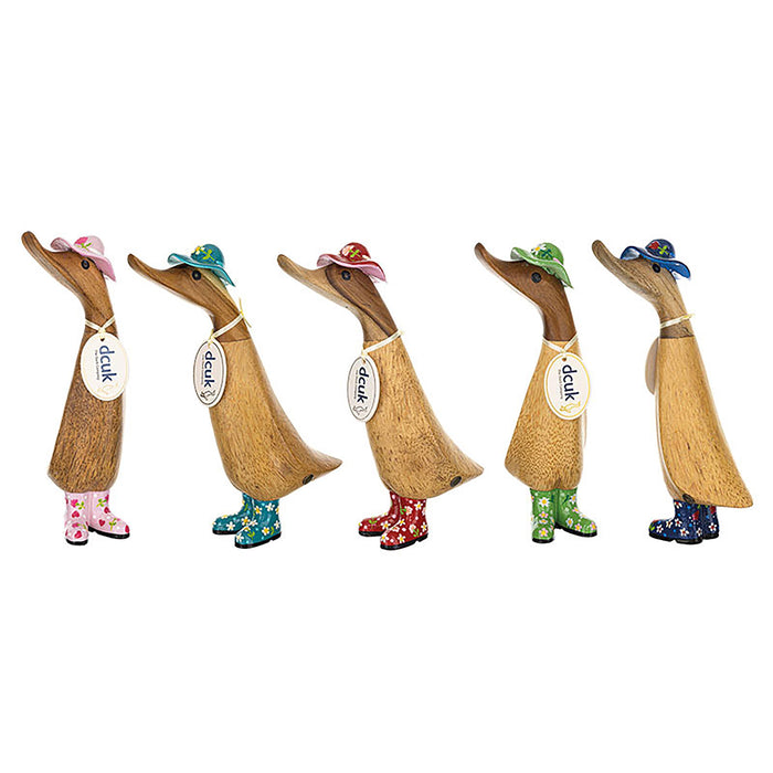DCUK Floral Hat Duckling CDU 5 Assorted