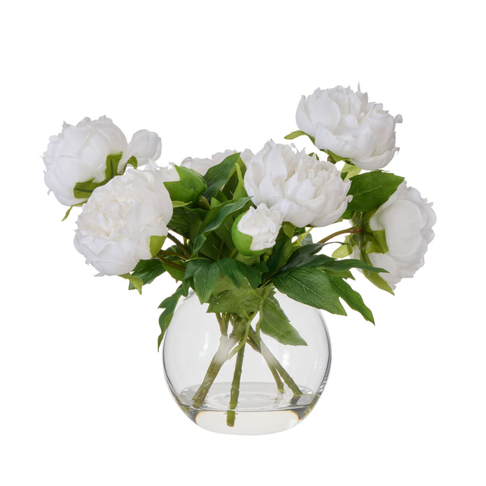 Rogue Peony - Sphere Real Touch White