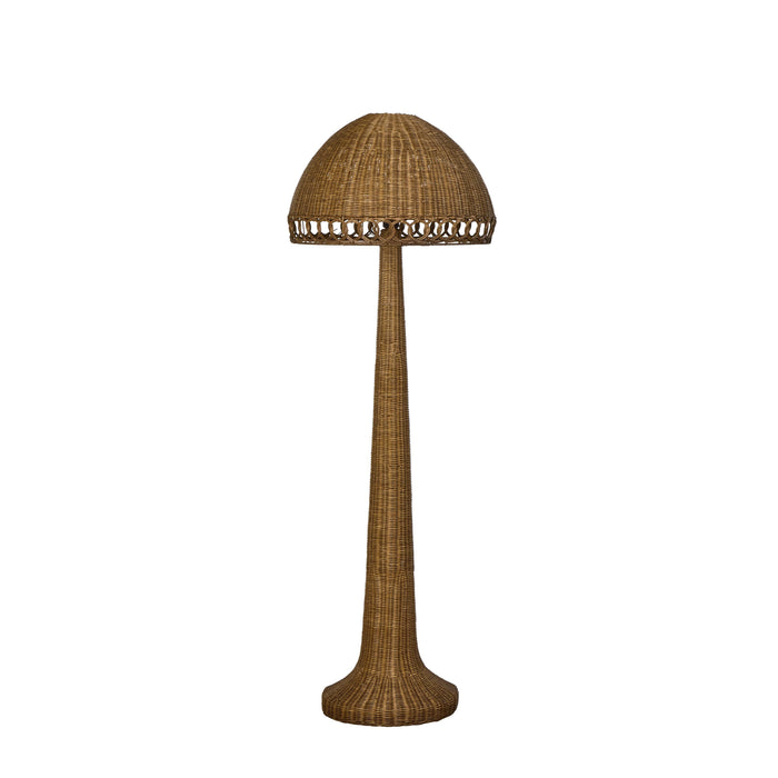 Amalfi Theo Floor Lamp Brown